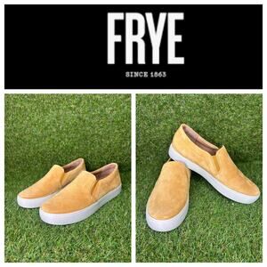 Frye Women's Mustard Slip-On Sneakers